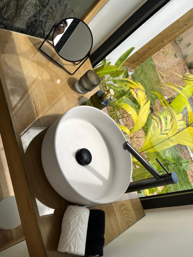 L'Empreinte-Oasis De Serenite Au Coeur D'Un Jardin Tropical Le Tampon Extérieur photo