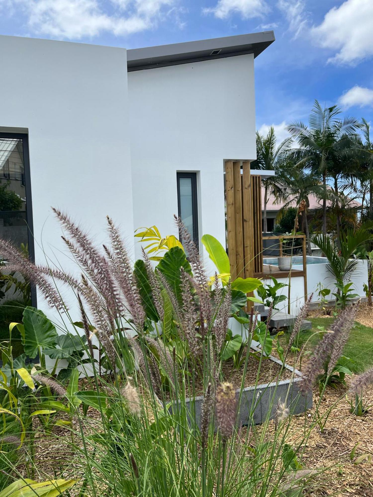 L'Empreinte-Oasis De Serenite Au Coeur D'Un Jardin Tropical Le Tampon Extérieur photo